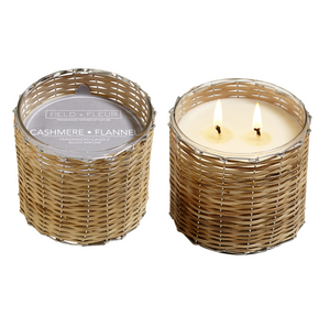 Cashmere Flannel 2 Wick Candle